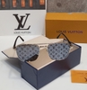 Kính đeo mắt thời trang Louis Vuitton họa tiết hoa vân gọng kim loại Like Auth on web fulbox