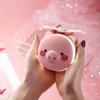 Quạt tích điện mini kèm gương