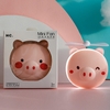 Quạt tích điện mini kèm gương