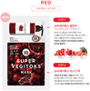 Sữa rửa mặt rau củ Super Vegitoks Cleanser màu xanh sủi bọt thải độc (có hóa đơn VAT)