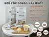 Bột Ngũ Cốc Dinh Dưỡng Hạnh Nhân, Hạt Dẻ Dongil Hàn Quốc 50 gói - 1.1 kg - ít đường - cao cấp