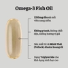 Viên Uống Dầu Cá Sports Research Triple Strength Omega 3 Fish Oil 1250mg (150 Viên)