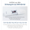 Bộ sữa rửa mặt + máy rửa mặt WellDerma Sapphire Low Molecule Marine Collagen Cleansing Duo chiết xuất collagen