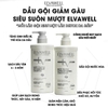 Dầu gội xả Elvawell phục hồi, kiềm dầu, trị gầu, siêu mềm mượt