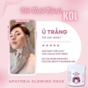 Kem ủ trắng, cấp ẩm cho da Apatheia Glowing Pack 500g cô gái Nhật
