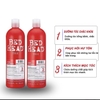 Bộ Dầu Gội Xả Phục hồi hư tổn, siêu mượt Tigi Đỏ Resurrection 750ml