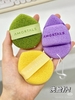 Bông Rửa Mặt Bọt Biển Giúp Làm Sạch Sâu Amortals Set 3 Mút