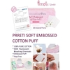 Bông tẩy trang cao cấp 100 miếng Prreti Soft Embossed Cotton Puff