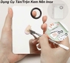 Bảng pha màu kèm cây trộn kem nền trang điểm bằng thép không gỉ đa năng TOOLA