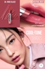 Set Son Dưỡng Có Màu 3CE Glazy Lip Glow 3,2g màu 34 Rose Glaze - Hồng Khô (tặng kèm son mini 03 daffodil+gương)