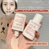 Kem Chống Nắng Nâng Tone Trắng Hồng Clarins Uv Plus Anti-Pollution Day Screen Multi Protection Spf 50/Pa++++