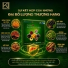 Bổ Gan Giải Rượu Hắc Sâm Đông Trùng Hạ Thảo Premium A+ Black Ginseng Oriental Raisin Cordyceps Militaris Dodampos CM (70ml*30 gói)