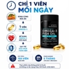 Viên Uống Dầu Cá Sports Research Triple Strength Omega 3 Fish Oil 1250mg (150 Viên)