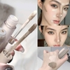 Kem Tạo Khối & Bắt Sáng, Che Khuyết Điểm, Lót Môi 2 Đầu Judydoll Liquid Highlighter&Contour Dou  3,2g 