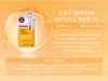 Mặt nạ chống lão hóa tái tạo da Mediheal E.G.T Timetox Ampoule Mask EX