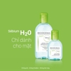 Nước tẩy trang dịu nhẹ sạch sâu cho da dầu mụn Bioderma Laboratoire Dermatologique xanh Sébium
