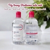 Nước tẩy trang dịu nhẹ sạch sâu Bioderma Laboratoire Dermatologique hồng Crealine H2O