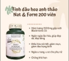 Viên tinh dầu hoa anh thảo Nat & Form Huile D’Onagre Pháp 1500mg