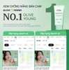 Kem chống nắng nâng tone, dịu da d'Alba UV Essence Waterfull+ Tone Up Green Correcting Sun Cream SPF50+ PA++++ 50ml