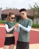 Găng tay chống nắng, chống tia UV, làm mát SALUA Cool Fashion Skin Cool Wristlets nội địa Hàn