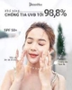 Kem chống nắng kiềm dầu,không để lại vệt trắng Jeu'Demeure Anti Sun:Age Melatonin Sun Cream SPF 50+PA++++ (Natural)