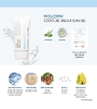 Kem chống nắng dạng gel thấm nhanh, không bết dính Incellderm Cocktail Aqua Sun Gel SPF 50+ PA+++