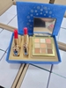 Bộ son Ohui The First Geniture Lipstick & Lipbalm Dou Special Set - Son lì & Dưỡng môi Màu Đỏ, Phấn mắt 9 màu - Bộ trang điểm cao cấp, làm đẹp hoàn hảo.