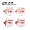 Chuốt Mày Bám Lâu Không Bết Vón Kill Cover Slim Ash Browcara (3g)-#04 Ash Gray (Nâu Xám Khói Lạnh)