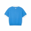 ao-croptop-mlb-korea-varsity-short-sleeve-knit-collar-tie-la-dodgers-blue