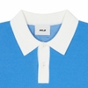 ao-croptop-mlb-korea-varsity-short-sleeve-knit-collar-tie-la-dodgers-blue