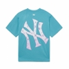 ao-thun-mlb-gradient-monogram-clipping-new-york-yankees-turquoise