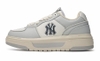 giay-mlb-korea-chunky-liner-sl-saffiano-new-york-yankees-grey