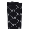 mlb-dinamond-monogram-knee-socks-new-york-yankees-black