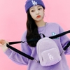 mlb-fleece-mini-backpack-la-dodgers-lavender