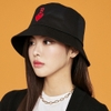 non-mlb-heart-bucket-hat-boston-red-sox-black