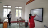 2022/03 - Dự án Trường THCS Hồ Tùng Mậu tỉnh Hà Tỉnh - Hệ thống màn hình tương tác Samsung Flip