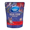 Pate gói 85g Snappy Tom tuna and shrimp in jelly vị cá ngừ và tôm cho mèo