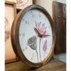 Đồng hồ treo tường gỗ hình tròn Hoa sen,tranh đồng hồ trang trí,quà tặng ý nghĩa, Soyn Artclock SC07