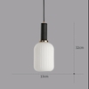 Đèn thả cao cấp EC2-1021- trắng sứ mờ