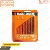 Hộp mũi khoan kim loại 7 chi tiết 15077G