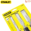 Đục gỗ cầm tay bộ 3 cái (13,19,25mm) Stanley 16-089