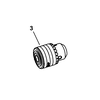 Đầu khoan dùng cho máy khoan Stanley SDH600, SDH700, SDH7213K - No.3 4020409002