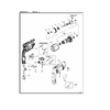 Đầu kẹp dùng cho máy khoan Stanley STDR5510 - No.2 4100409601