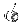 Đầu kẹp và khóa dùng cho máy khoan Stanley SDR3006 - No.2 5170017-99