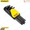 Lục giác đầu bi hệ mét (bộ 9 chi tiết) Stanley 69-256