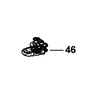 Kẹp lưỡi dùng cho máy cưa lọng DW349-B1 - No.46 90563039