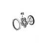 N030999 BỘ BÁNH RĂNG TẦNG 1 DÙNG CHO MÁY DCD730, DCD735, DCD790, DCD791, DCD796, DCD785 - No.45