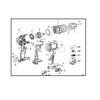 Nút đảo chiều máy khoan Dewalt DCD730, DCD735, DCD776 - No.6 N039788