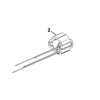 Stator nguyên bộ dùng cho máy khoan Dewalt DWD024-B1 - No.2 N044182