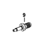 Bộ trục dùng cho máy khoan động lực Dewalt DCD700, DCD710 - No.9 N078596